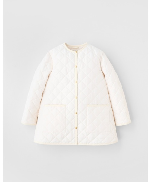 Traditional Weatherwear(トラディショナルウェザーウェア)の「ARKLEY A-LINE MIDDLE(ダウンジャケット/コート・レディース・ブラック/アイボリー/ネイビー・32/34/36)」の2枚目の写真