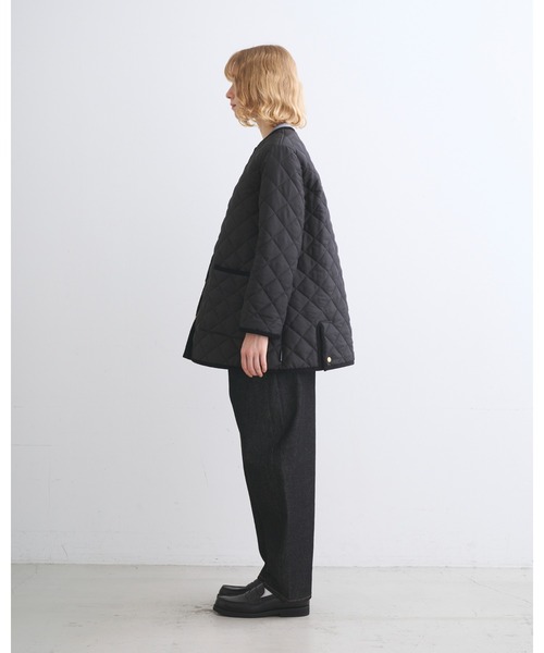 Traditional Weatherwear(トラディショナルウェザーウェア)の「ARKLEY A-LINE MIDDLE(ダウンジャケット/コート・レディース・ブラック/アイボリー/ネイビー・32/34/36)」の8枚目の写真