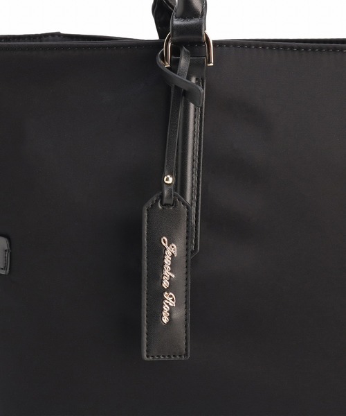Jewelna Rose（ジュエルナローズ）の「グレタ ナイロントートバッグ A4 16251（トートバッグ・レディース・ブラック/ライトピンク/ダークグレー・FREE）」の21枚目の写真