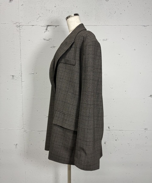 PROVOKE (プロヴォーク)の「DAD TAILOR JACKET(テーラードジャケット・レディース・ブラウン・FREE)」の8枚目の写真