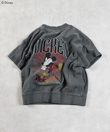 Disney | 【Disney】ピグメントロックミッキースウェットＴ(スウェット)
