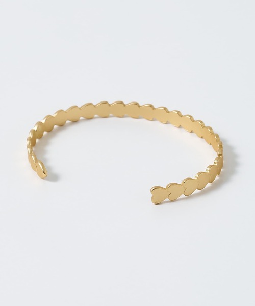 collex（コレックス）の「【Ljud/ユード】ハートブラスバングル（バングル/リストバンド・レディース・ゴールド/シルバー・フリー）」の15枚目の写真