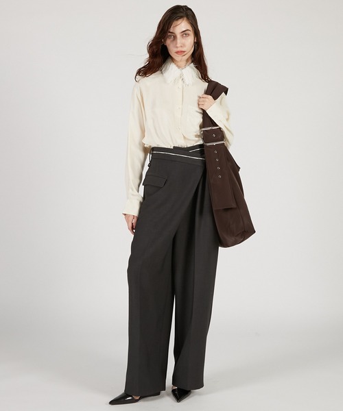 PRANK PROJECT(プランクプロジェクト)の「スエードライクビックトート / Suede-Like Big Tote(トートバッグ・レディース・ブラック/ブラウン/ベージュ・FREE)」の13枚目の写真