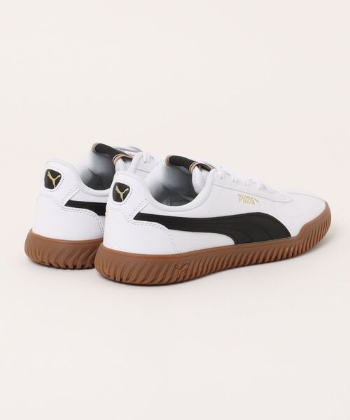 PUMA(プーマ)の「【PUMA】PUMA CLUB カイザー(スニーカー・メンズ・ホワイト×ブラック・25.0cm/25.5cm/26.0cm/26.5cm/27.0cm/27.5cm/28.0cm)」の2枚目の写真