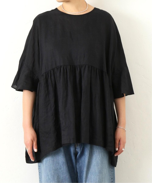 追加》60リネン ギャザープル（シャツ/ブラウス）｜JOURNAL STANDARD