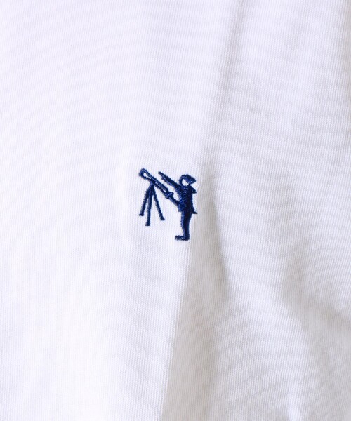GLOSTER(グロスター)の「【GLOSTER/グロスター】BOY刺繍入り ボーイフレンドTシャツ(Tシャツ/カットソー・メンズ・ブルー系その他7/ダークネイビー/ピンク系その他3/ホワイト・M/L/S)」の10枚目の写真