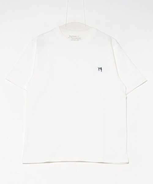GLOSTER(グロスター)の「【GLOSTER/グロスター】BOY刺繍入り ボーイフレンドTシャツ(Tシャツ/カットソー・メンズ・ブルー系その他7/ダークネイビー/ピンク系その他3/ホワイト・M/L/S)」の13枚目の写真