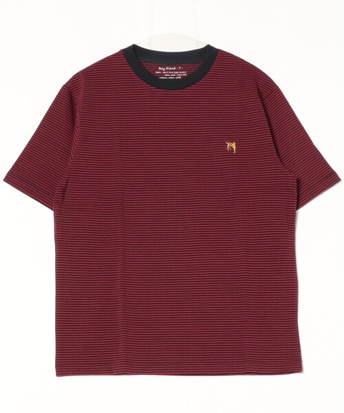 GLOSTER(グロスター)の「【GLOSTER/グロスター】BOY刺繍入り ボーイフレンドTシャツ(Tシャツ/カットソー・メンズ・ブルー系その他7/ダークネイビー/ピンク系その他3/ホワイト・M/L/S)」の17枚目の写真