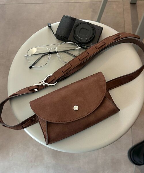 CIAOPANIC TYPY(チャオパニックティピー)の「4wayフックベルトウエストポーチ(ボディバッグ/ウエストポーチ・レディース・ブラック/ブラウン/バーガンディー/チャコールグレー・ONE SIZE)」の22枚目の写真