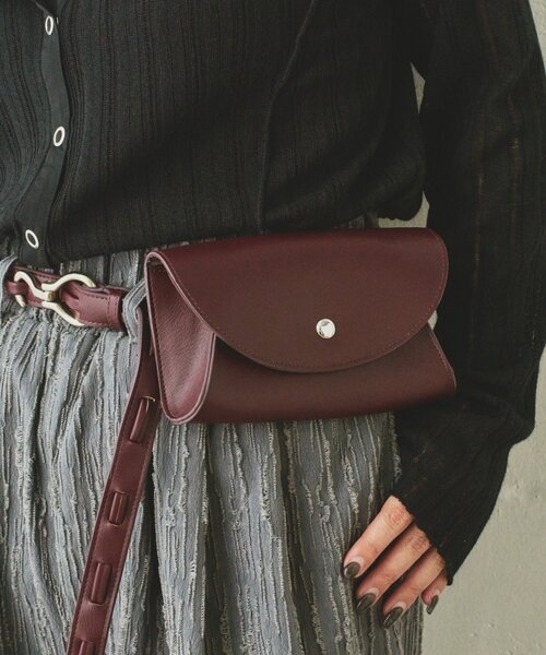 CIAOPANIC TYPY(チャオパニックティピー)の「4wayフックベルトウエストポーチ(ボディバッグ/ウエストポーチ・レディース・ブラック/ブラウン/バーガンディー/チャコールグレー・ONE SIZE)」の7枚目の写真