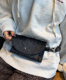 ボディバッグ/ウエストポーチ（グレー/灰色系）ファッション通販