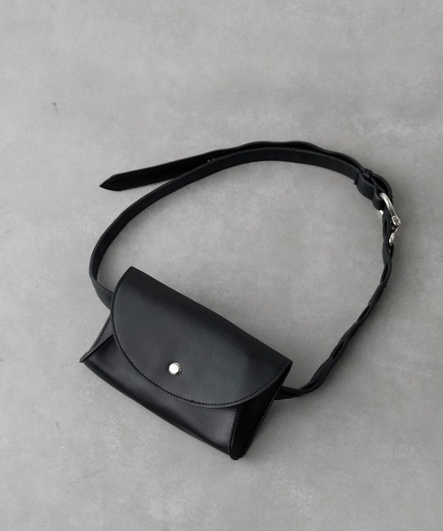 CIAOPANIC TYPY(チャオパニックティピー)の「4wayフックベルトウエストポーチ(ボディバッグ/ウエストポーチ・レディース・ブラック/ブラウン/バーガンディー/チャコールグレー・ONE SIZE)」の5枚目の写真