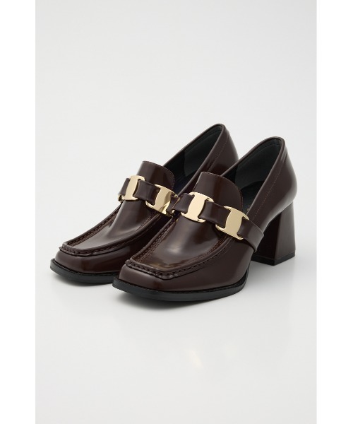 rienda（リエンダ）の「チェーン付きスリムトゥローファーパンプス  靴（ローファー・レディース・ブラウン/ブラック・SMALL/MEDIUM/LARGE）」の14枚目の写真