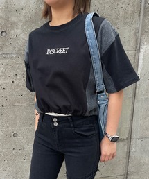 デニムドッキングショートTシャツ
