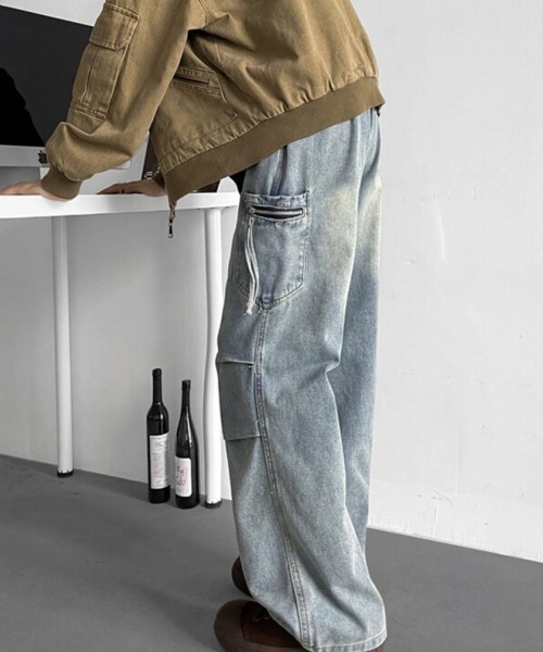 REBALANCE(リバランス)の「レトロカーゴデニムパンツ(デニムパンツ・メンズ・B/A・X-LARGE/LARGE/MEDIUM)」の5枚目の写真