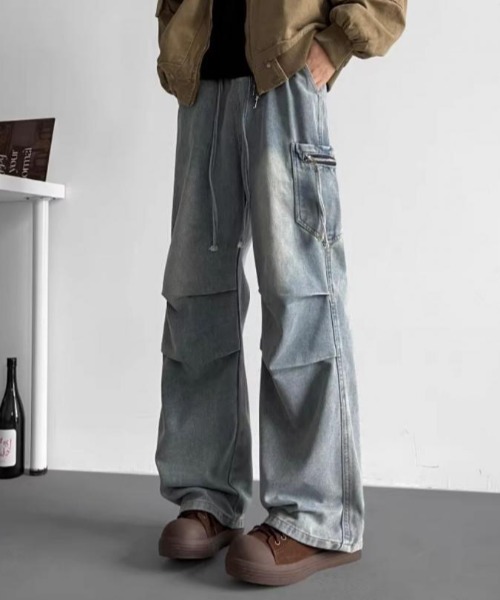 REBALANCE(リバランス)の「レトロカーゴデニムパンツ(デニムパンツ・メンズ・B/A・X-LARGE/LARGE/MEDIUM)」の6枚目の写真