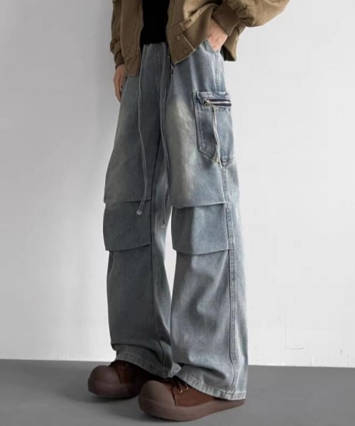 REBALANCE(リバランス)の「レトロカーゴデニムパンツ(デニムパンツ・メンズ・B/A・X-LARGE/LARGE/MEDIUM)」の9枚目の写真