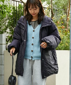 ピュアルセシンフレンチサイドジップ　ダウン pual ce cin ダウン ダウンジャケット フレンチダックダウン