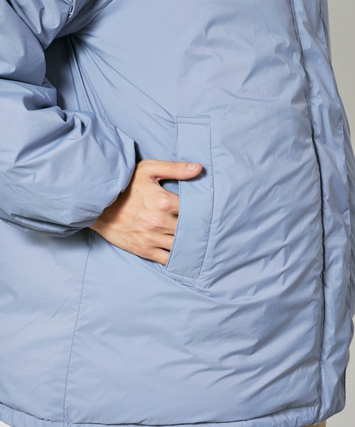 KELTY(ケルティ)の「KELTY/ケルティ Insulation Middle Coat ダブルジップ フード付き インサレーションミドルコート ワンポイント(ダウンジャケット/コート・レディース・ライトブルー/ブラック/ベージュ/ネイビー・FREE)」の16枚目の写真