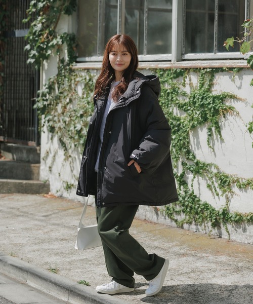 KELTY/ケルティ Insulation Middle Coat ダブルジップ フード付き