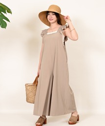 LEAD（リード）の「【LEAD】UVカット速乾サロペット（サロペット/オーバーオール）」