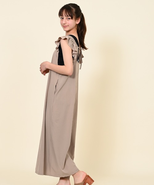 LEAD(リード)の「【LEAD】UVカット速乾サロペット(サロペット/オーバーオール・レディース・ベージュ・L(UB-)/M/LL)」の4枚目の写真