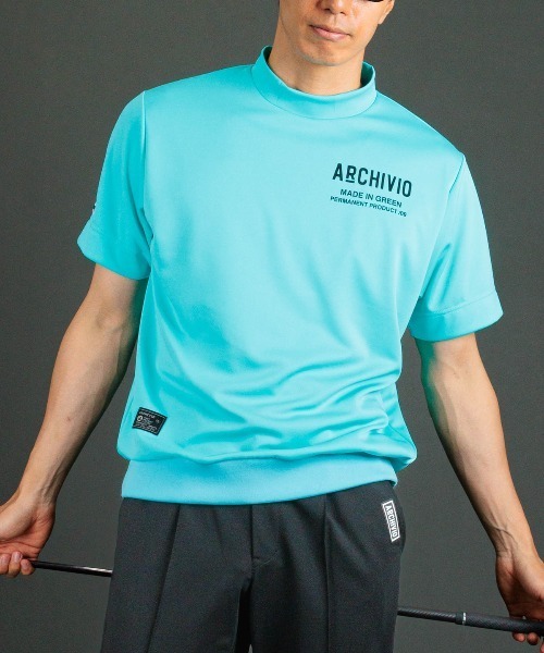 archivio(アルチビオ)の「<MENS>【メンズ】UV速乾モックネックプルオーバー(Tシャツ/カットソー・メンズ・ライトブルー/ホワイト/ブラック/グレー・LL/M/L)」の21枚目の写真
