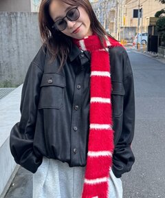 ブランド古着】ナポレオンレザーライダースジャケット（ライダース