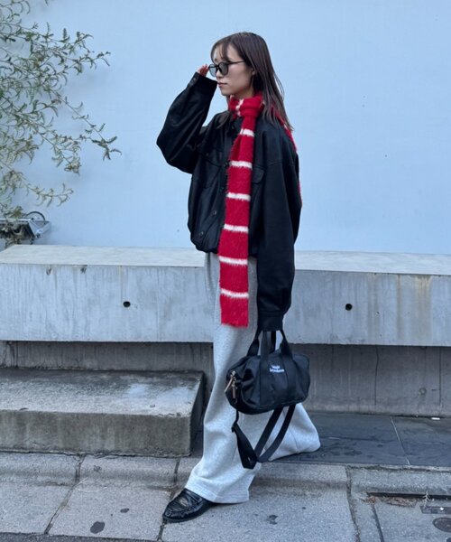 CIAOPANIC TYPY（チャオパニックティピー）の「【UNISEX】レザーシャツジャケット（ブルゾン・レディース・ブラック/ブラウン/グレー・LARGE/MEDIUM）」の8枚目の写真