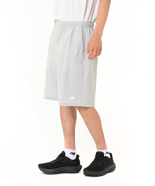 NEW BALANCE（ニューバランス）の「タスランナイロンウーブンショーツ（スウェットパンツ・メンズ・ヘザーグレー・SMALL/MEDIUM/LARGE/X-LARGE/XX-LARGE）」の2枚目の写真