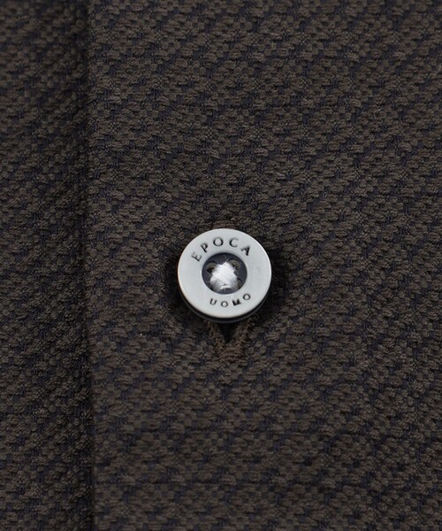 EPOCA UOMO（エポカウォモ）の「ドビーストレッチシャツ（シャツ/ブラウス・メンズ・チャコールグレー/ライトグレー/ダークネイビー・46/48）」の11枚目の写真
