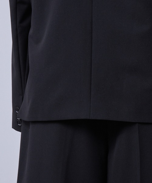 Loose/ルース（ルース）の「セミショート モードダブルテーラードジャケット【セットアップ対応】（テーラードジャケット・メンズ・ブラック/チャコールグレー・L/M/S）」の11枚目の写真