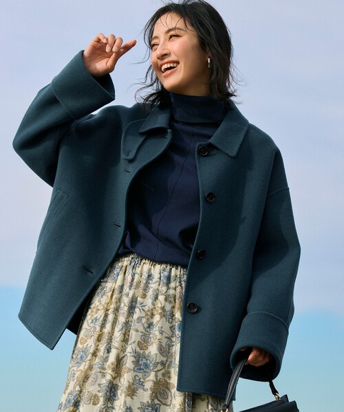 MANTECOPure リバー ステンカラーコート（ステンカラーコート）｜23区