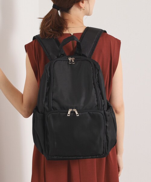 セール】【13ポケット／A4対応】ツイル13Pミドルリュック（バック