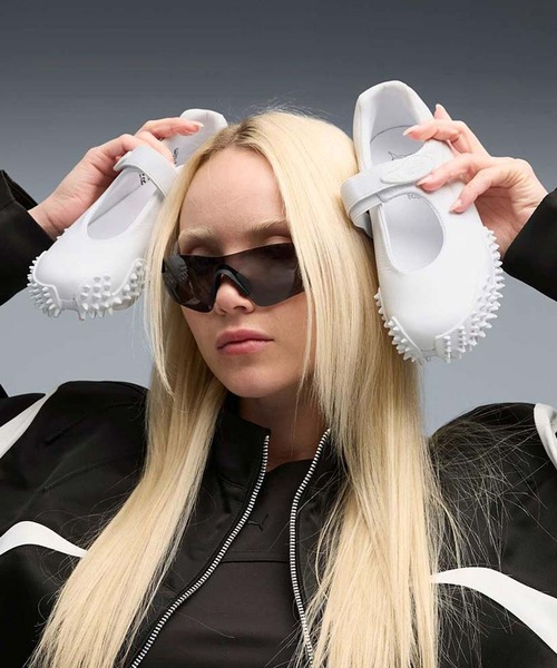 PUMA(プーマ)の「PUMA/プーマ MOSTRO FEY LTH モストロ フェイ レザー スニーカー 秋 秋服 2026年秋冬(スニーカー・レディース・ブラック/ホワイト・28/27/26/25/24/23/23.5/24.5)」の14枚目の写真