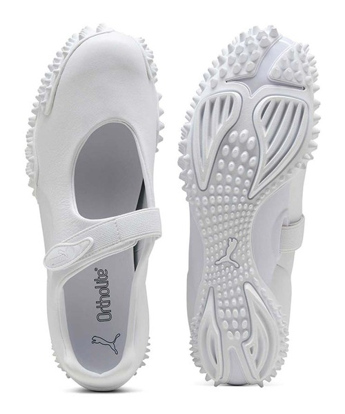 PUMA(プーマ)の「PUMA/プーマ MOSTRO FEY LTH モストロ フェイ レザー スニーカー 秋 秋服 2026年秋冬(スニーカー・レディース・ブラック/ホワイト・28/27/26/25/24/23/23.5/24.5)」の15枚目の写真