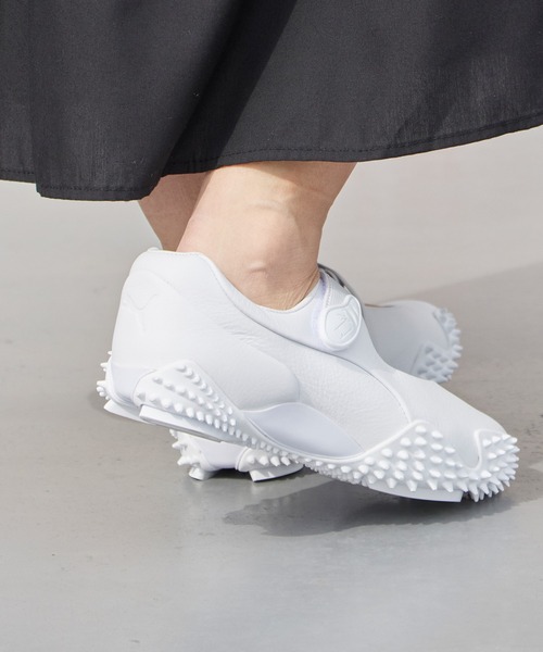 PUMA(プーマ)の「PUMA/プーマ MOSTRO FEY LTH モストロ フェイ レザー スニーカー 秋 秋服 2026年秋冬(スニーカー・レディース・ブラック/ホワイト・28/27/26/25/24/23/23.5/24.5)」の21枚目の写真