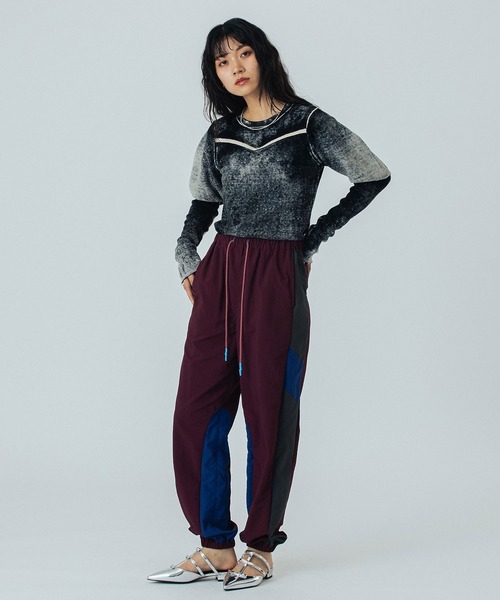 ROSE BUD(ローズバッド)の「(mici)VOLUME SLEEVE KNIT TOP(ニット/セーター・レディース・ブラック/ブルー・ONE SIZE)」の12枚目の写真