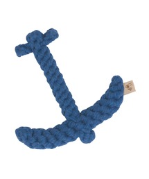TOOLS FOR THE DOG(c[YtH[UhbO)JAX&BONES GOOD KARMA ROPE TOYSmAnchor Rope Toy Bluen(ybgp)