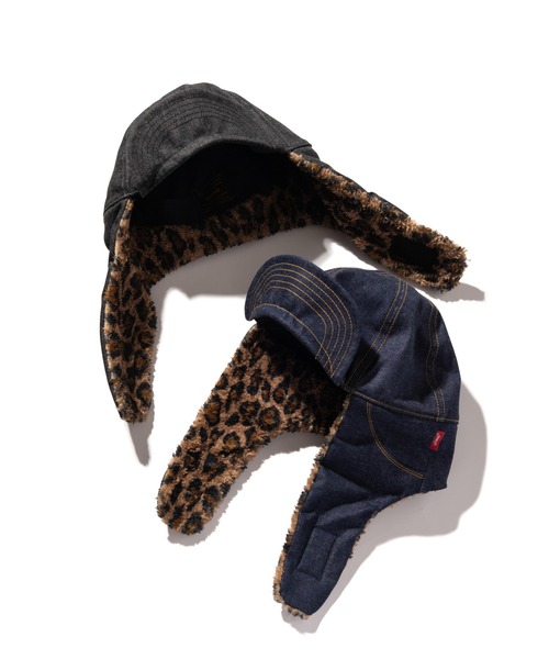 Denim Flight Cap / デニムフライトキャップ（キャップ）｜glamb