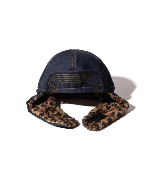 Denim Flight Cap / デニムフライトキャップ（キャップ）｜glamb