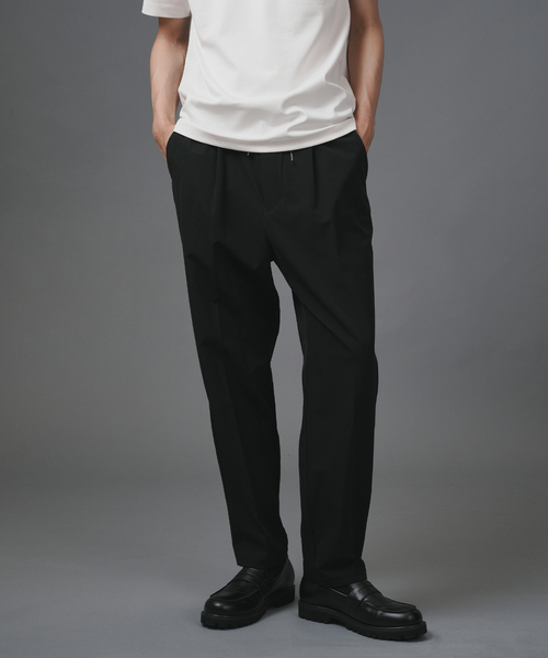 B.C STOCK(ベーセーストック)の「〈Breeze Func〉ブリーズファンク リラックスフィットスラックス(スラックス・メンズ・ネイビー/チャコールグレー/ブラック・LARGE/MEDIUM)」の6枚目の写真