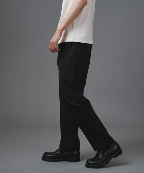 B.C STOCK(ベーセーストック)の「〈Breeze Func〉ブリーズファンク リラックスフィットスラックス(スラックス・メンズ・ネイビー/チャコールグレー/ブラック・LARGE/MEDIUM)」の7枚目の写真