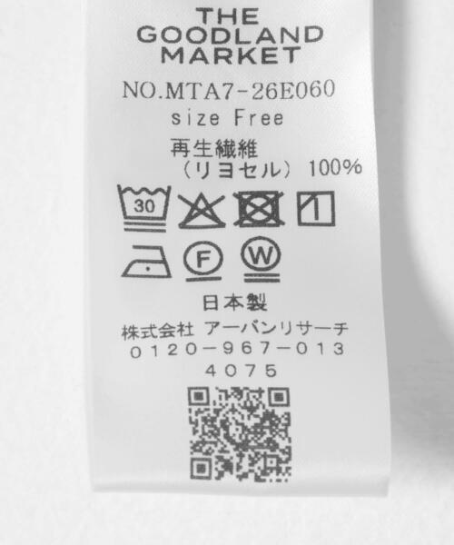 THE GOODLAND MARKET（ザグッドランドマーケット）の「cwtch　CHECK CAMI APRON（ワンピース・レディース・グリーン/グレー・FREE）」の21枚目の写真