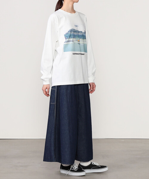 最終値下げ　オアスロウ orslow スカート orSlow｜ペインターズ デニム スカート 00-4126-mn - Piu di