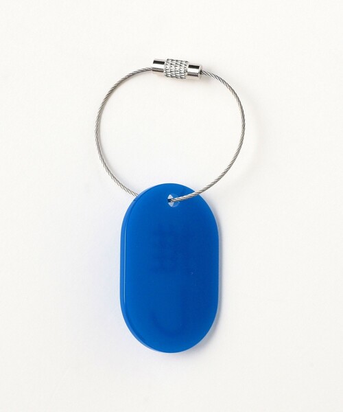 来夢来人(天久聖一) / プラタグ キーホルダー ブルー（キーホルダー