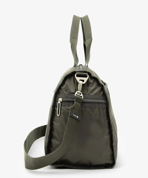 LeSportsac(レスポートサック)の「ESSENTIAL MEDIUM DUFFLE グラベルC(ボストンバッグ・レディース・グリーン・FREE)」の5枚目の写真