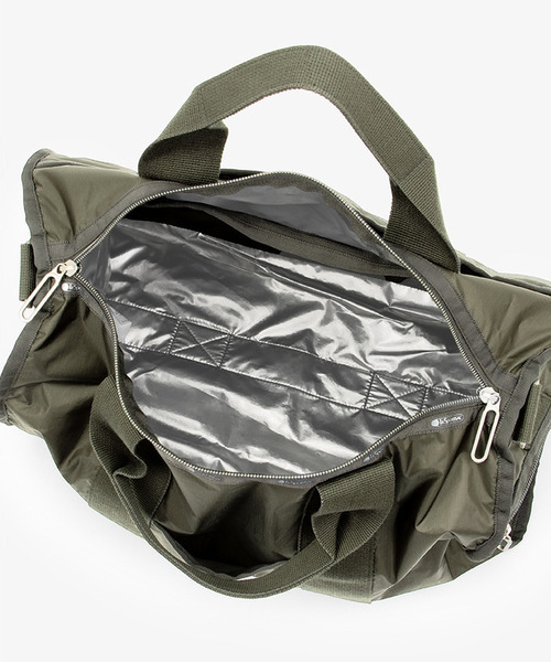 LeSportsac(レスポートサック)の「ESSENTIAL MEDIUM DUFFLE グラベルC(ボストンバッグ・レディース・グリーン・FREE)」の8枚目の写真