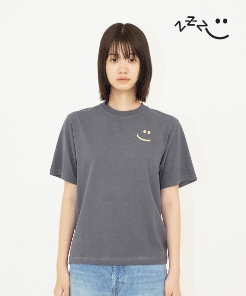 soduk(スドーク)の「【soduk】zzz t-shirt A(Tシャツ/カットソー・レディース・ブラック/ホワイト/ピンク/グレー・X-SMALL/LARGE)」の3枚目の写真