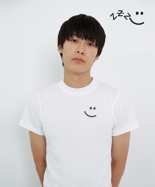 soduk(スドーク)の「【soduk】zzz t-shirt A(Tシャツ/カットソー・レディース・ブラック/ホワイト/ピンク/グレー・X-SMALL/LARGE)」の2枚目の写真